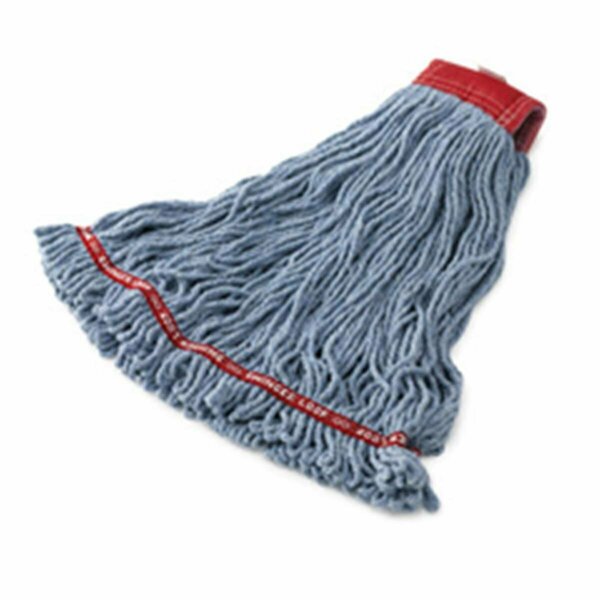 Eat-In Rubbermaid Commercial Products RC  Swinger Loop Wet Mop Heads - Blue - Large EA3487874